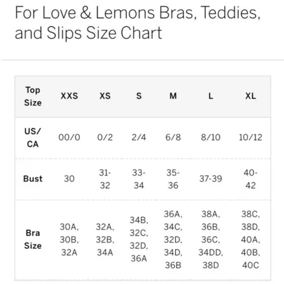 Rare For Love & Lemons Skivvies Rylee Rose Bondage Bralette – size XS NWOT - Picture 4 of 8